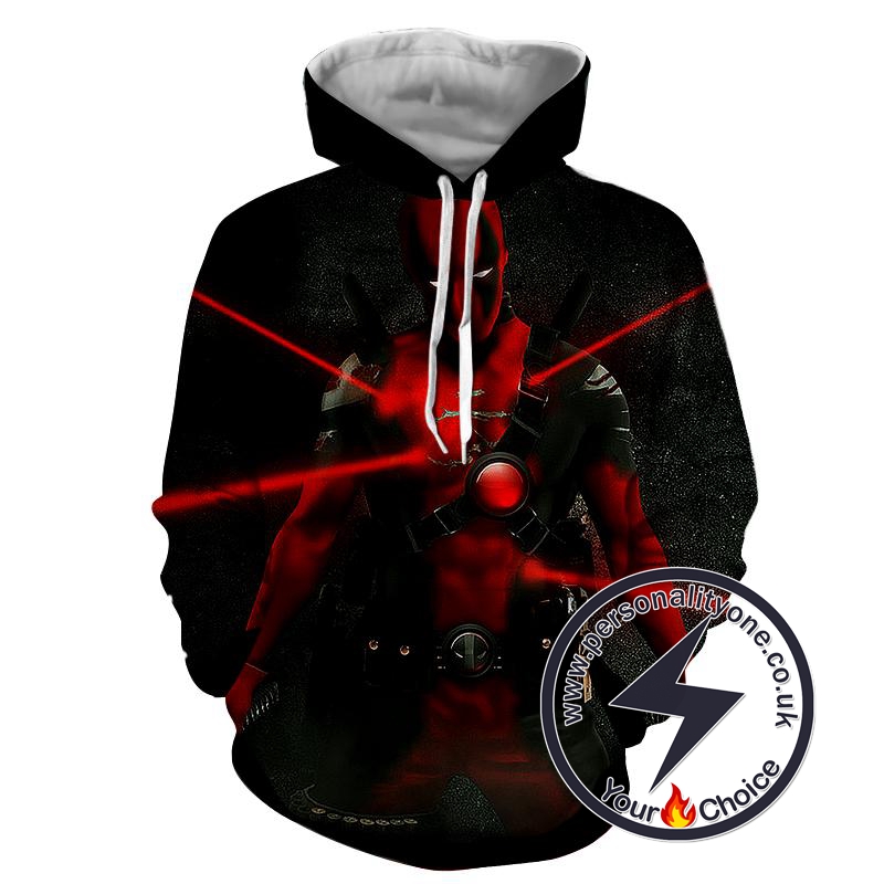 Deadpool - Deadpool 3D - Hoodies